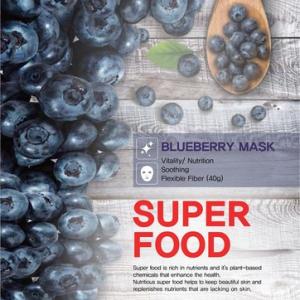 EYENlip Beauty SuperFood Blueberry шийт маска с екстракт от боровинка