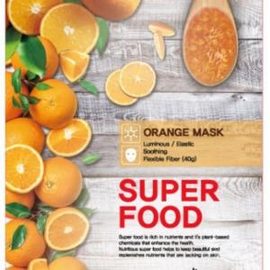 EYENlip Beauty SuperFood Orange шийт маска за лице с екстракт от портокал