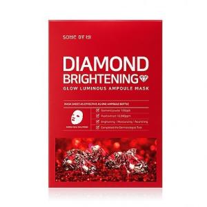 SOME BY MI Diamond Brightening Glow Luminous Ampoule Mask маска за лице с диамантен прах