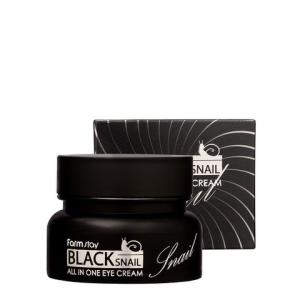 Farmstay Black Snail All-In-One Eye Cream околоочен крем с муцин от черен охлюв