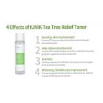 iUNIK Tea Tree Relief Toner успокояващ тоник с екстракт от чаено дърво
